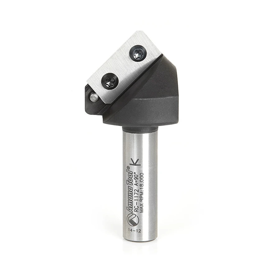 Amana Tool - RC-1175 - V GROOVE INSERT 110D /2mm FLAT