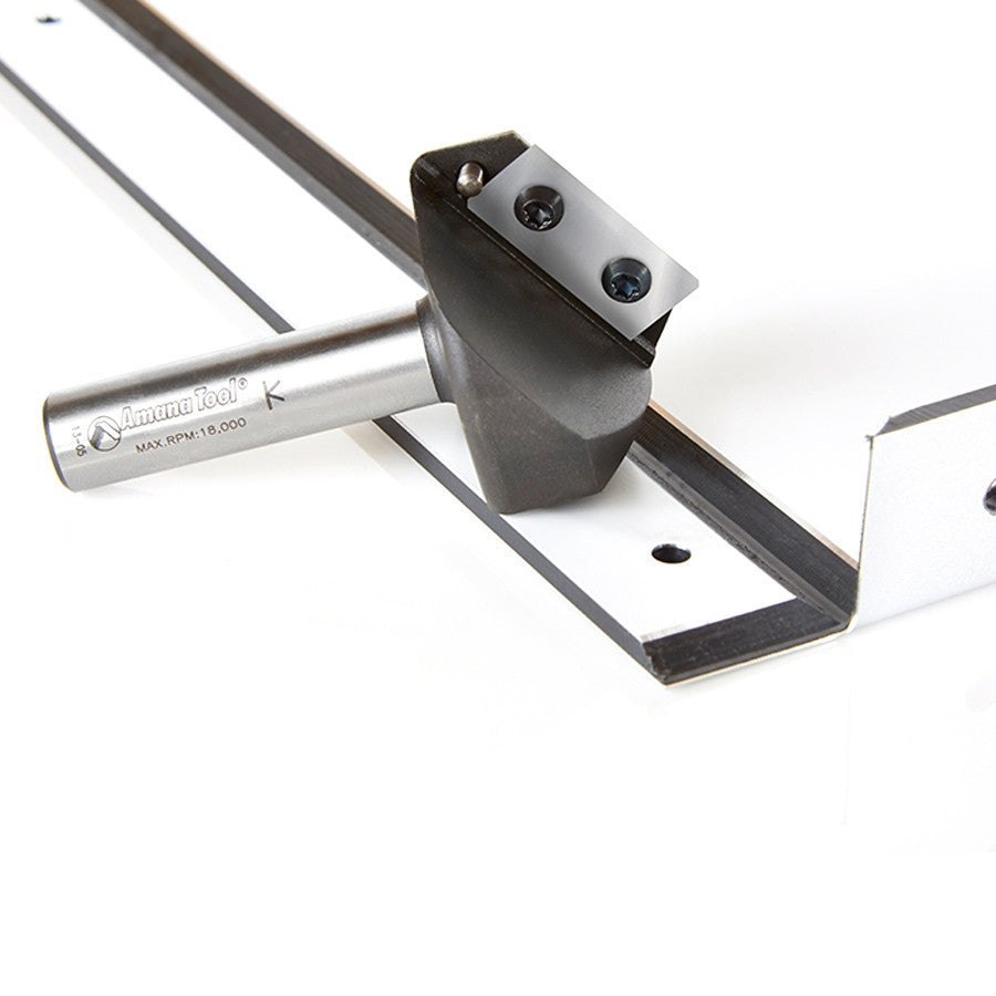 Amana Tool - RC-1175 - V GROOVE INSERT 110D /2mm FLAT