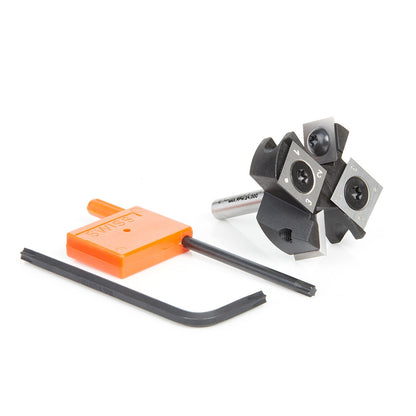Amana Tool - RC-2239 - SPOILBOARD 2+2 1-1/2"D 6mm SHK