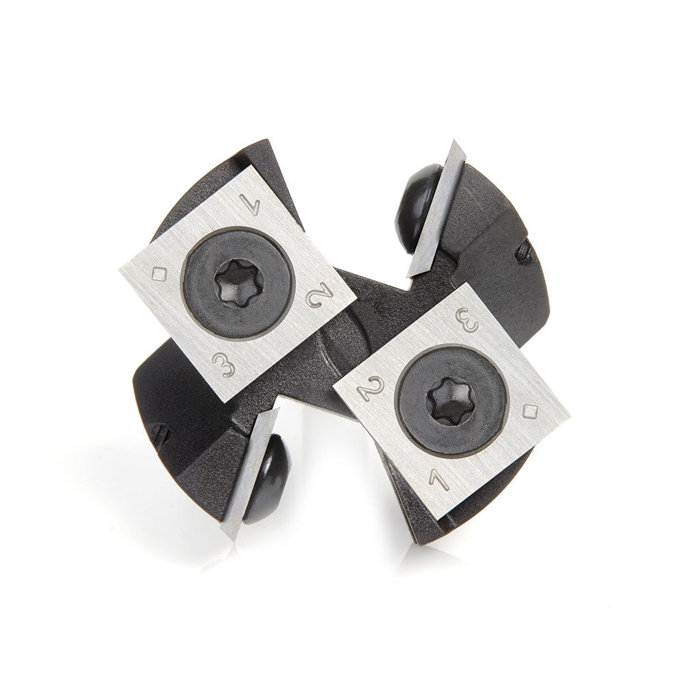 Amana Tool - RC-2239 - SPOILBOARD 2+2 1-1/2"D 6mm SHK