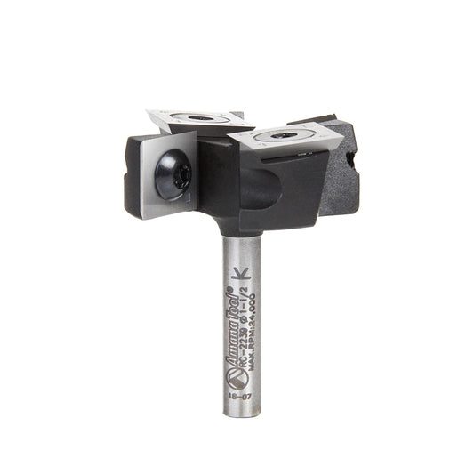 Amana Tool - RC-2239 - SPOILBOARD 2+2 1-1/2"D 6mm SHK