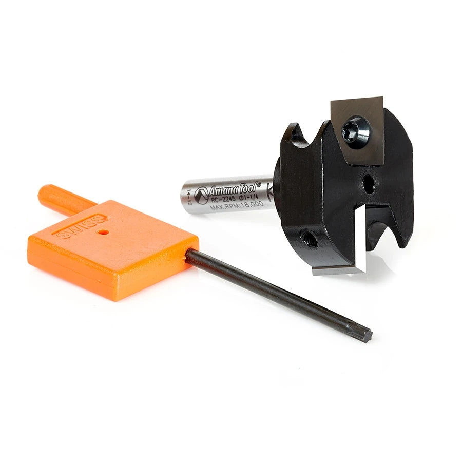 Amana Tool - RC-2245 - SPOILBOARD 1-1/4"D 1/4 SHANK