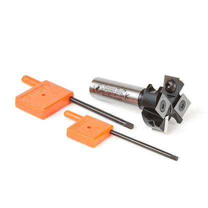 Amana Tool - RC-2247 - SPOILBOARD 2+2 1-1/4"D 1/2 SHK