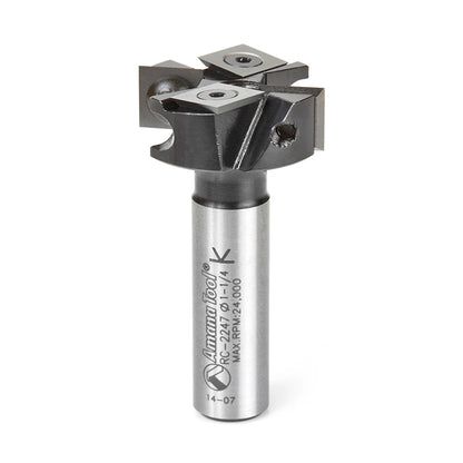 Amana Tool - RC-2247 - SPOILBOARD 2+2 1-1/4"D 1/2 SHK