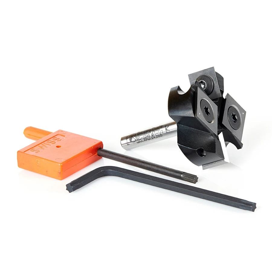 Amana Tool - RC-2249 - SPOILBOARD 2+2 1-1/2"D 1/4 SHK