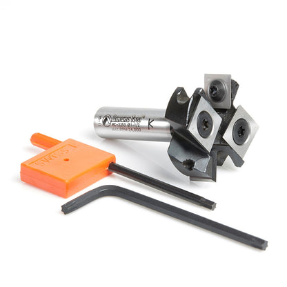 Amana Tool - RC-2253 - SPOILBOARD 2+2 1-1/2"D 12mmSHK