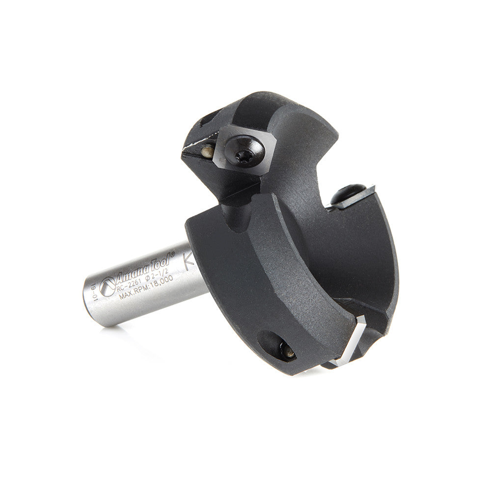Amana Tool - RC-2261 - 3FL 2-1/2D SPOILBOARD 1/2"SHNK