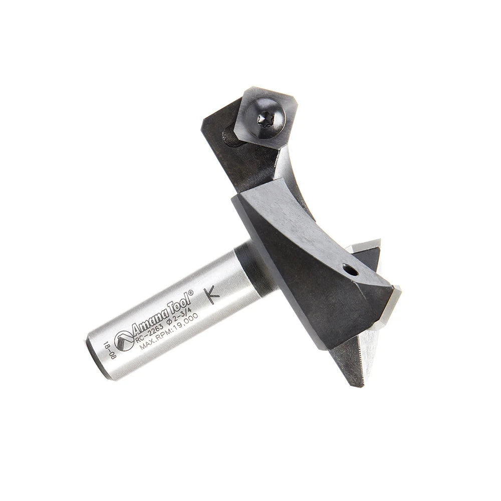 Amana Tool - RC-2263 - 3FL 2-3/4"D SPOILBOARD 1/2"SHK