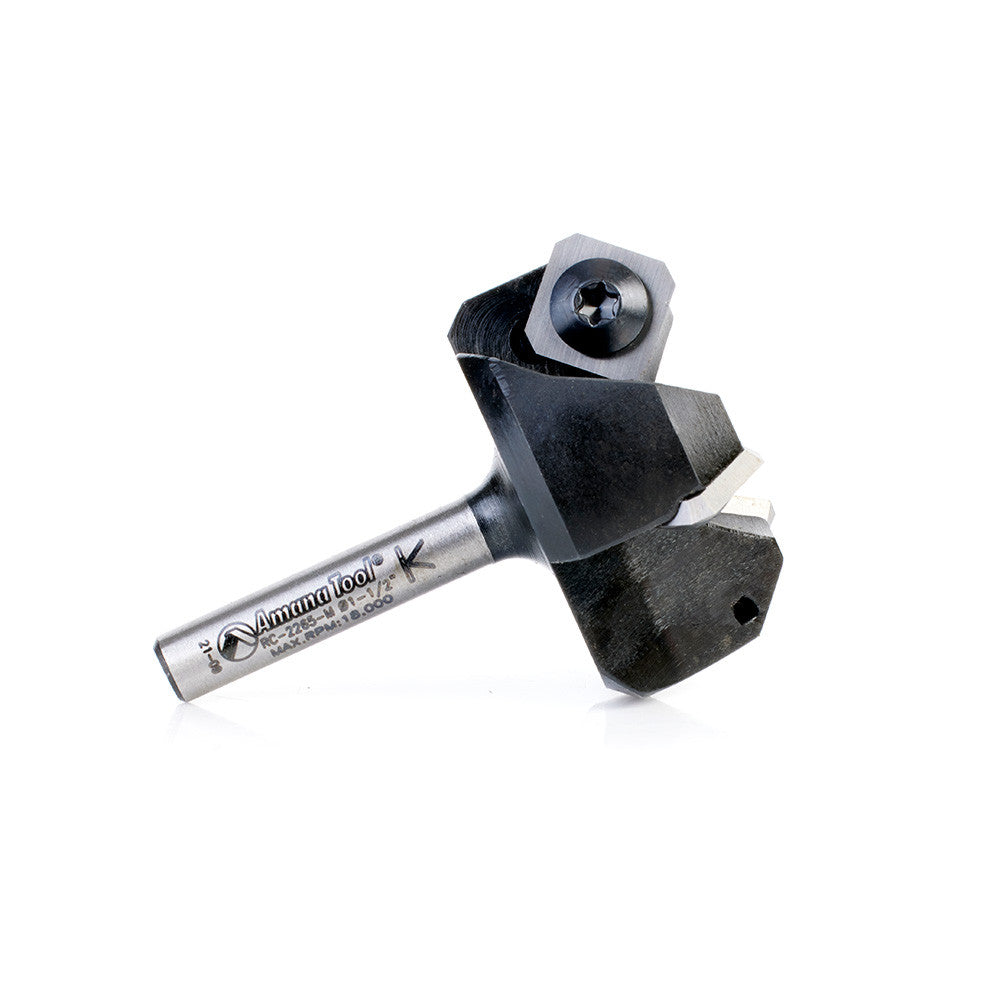 Amana Tool - RC-2265-M - 3FL 1-1/2" SPOILBOARD 6mm SHNK