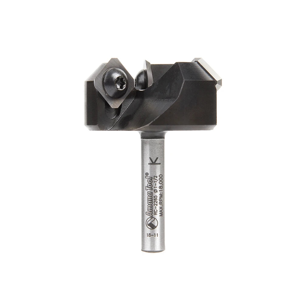 Amana Tool - RC-2265 - 3FL 1-1/2" SPOILBOARD 1/4"SHNK