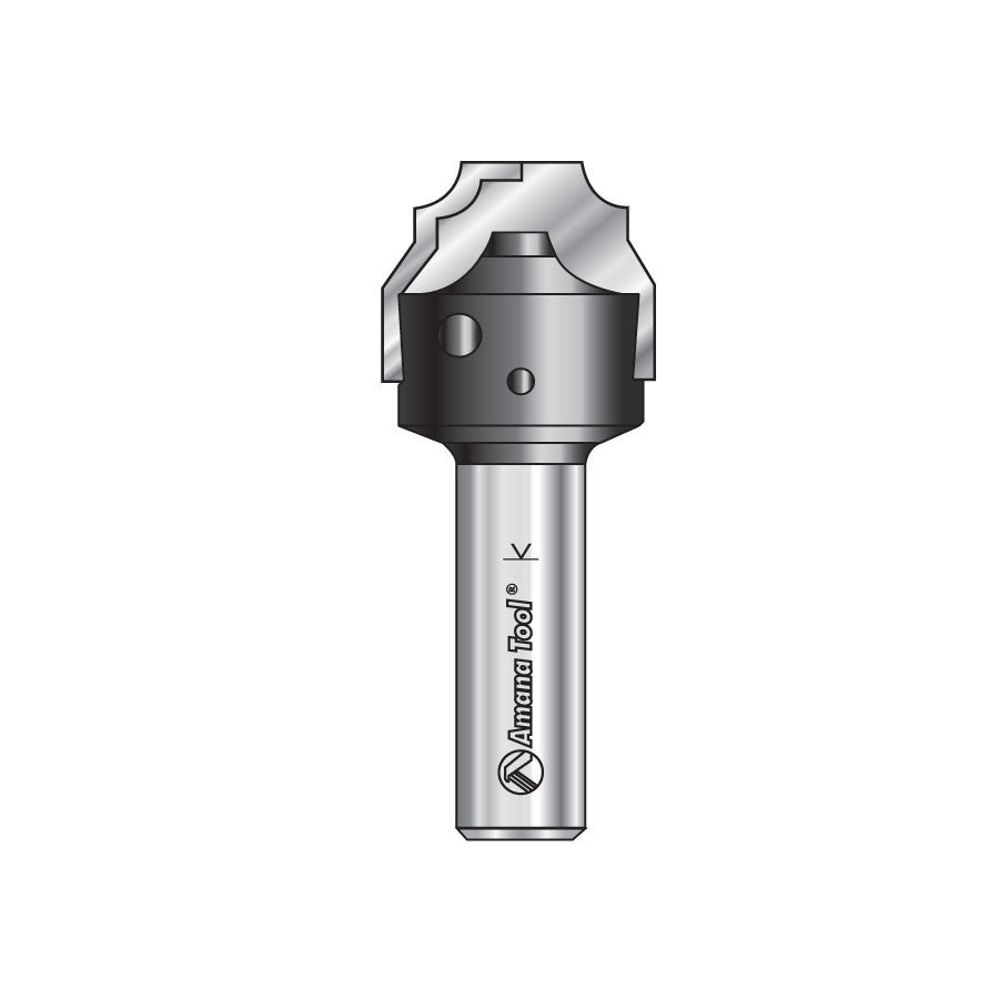 Amana Tool - RC-2480 - CNC BEAD FOR MDF DOOR STILE