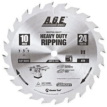 Amana Tool - MD18-540 - RIPPING 18"x54T ATB 1" BORE