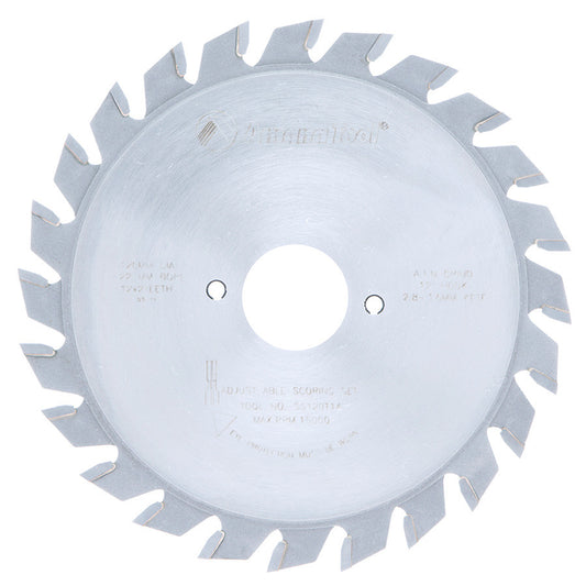 Amana Tool - SS120T14 - ADJ. SCORING 120MM/24T 22MM