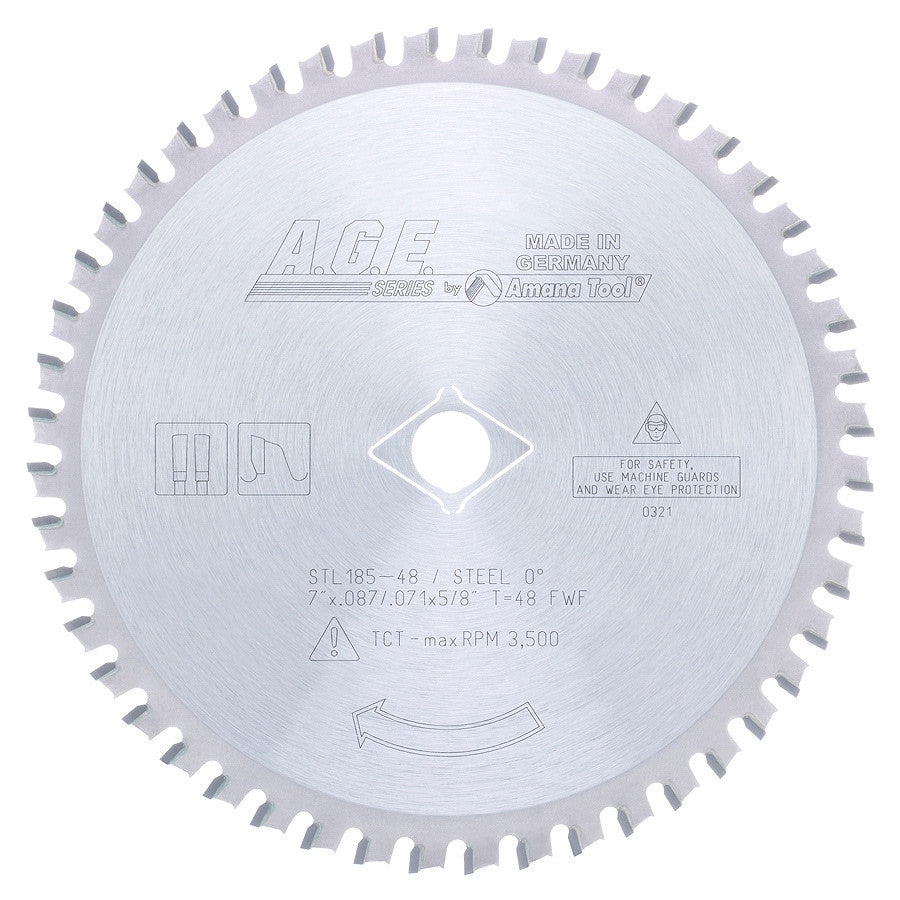 Amana Tool - STL203-42 - AGE STEEL 8-8-1/4"x42T TCG 5/8