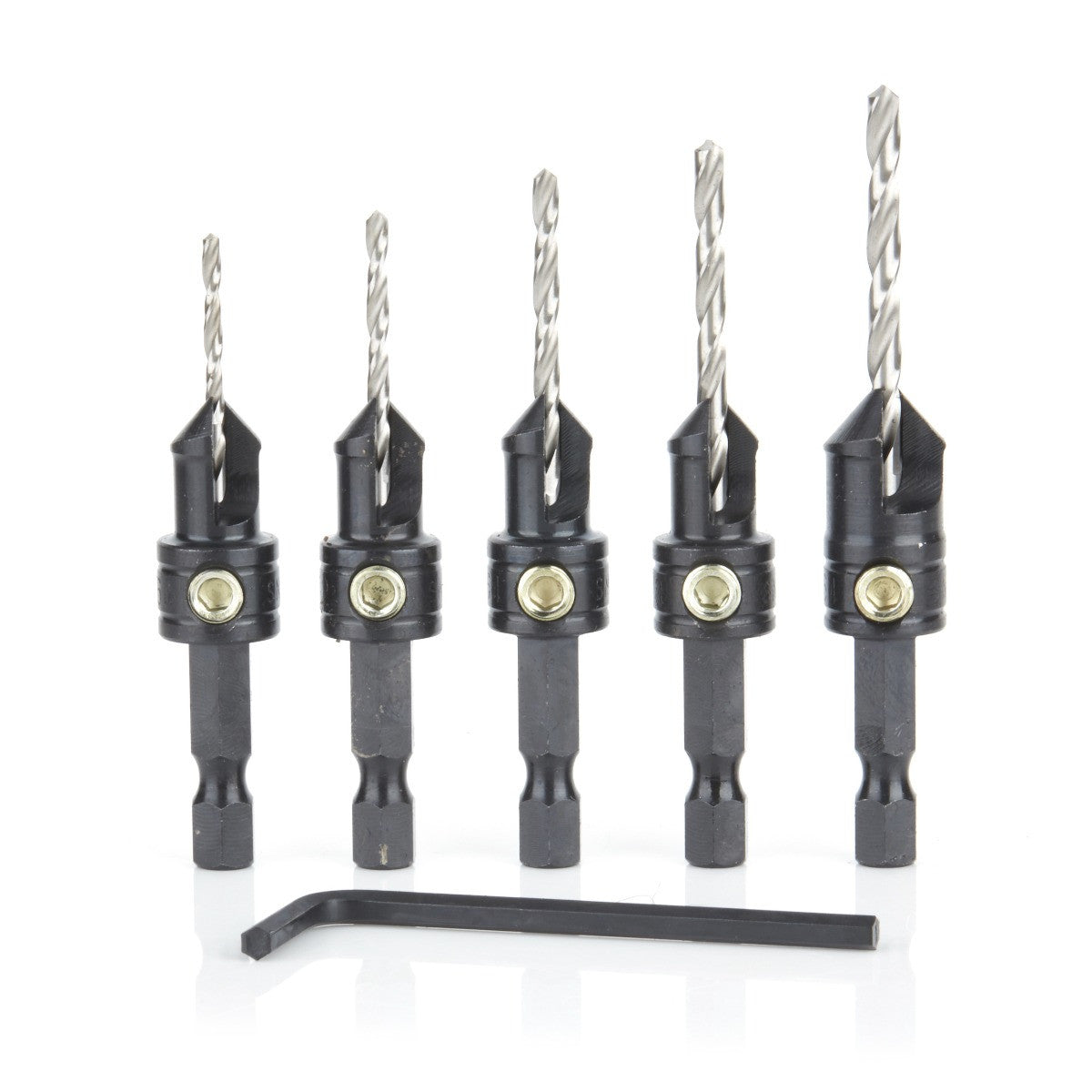 Amana Tool - TDS-500 - 5 PIECE COUNTERSINK DRILL SET