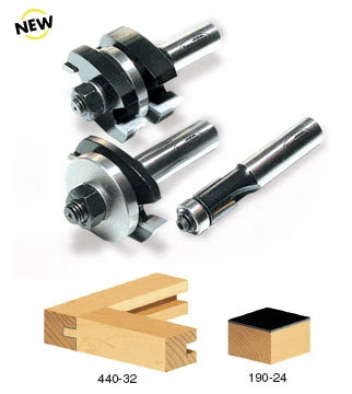 Amana Tool - TRS-130 - 3PC TONGUE &GROOVE CABINET SET