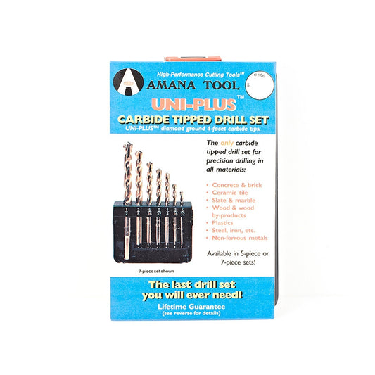 Amana Tool - UNI-5000 - UNI-PLUS 5 PIECE SET IN BOX